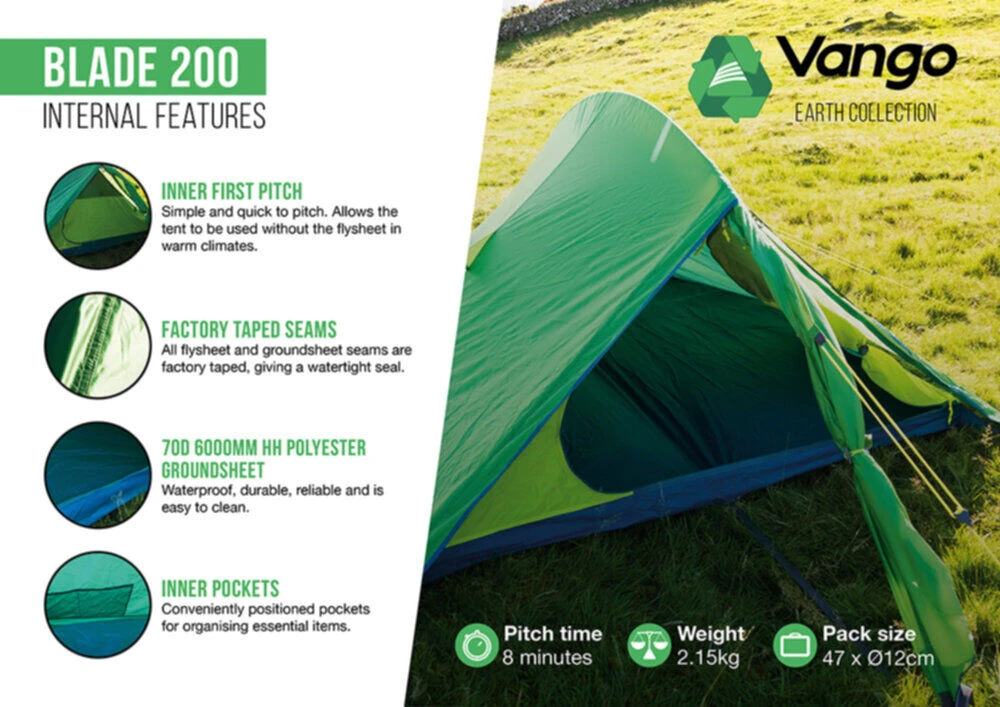 Vango Blade 200 Tent (2022) 7 Vango Blade 200 Tent (2022) - Image 7