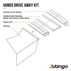 Vango Faros II Low Poled Awning (180 - 210cm) -Adventure Gear Shop drive away kit explainer 17