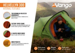 Vango Helvellyn 300 Tent (2022) 12 Vango Helvellyn 300 Tent (2022) -Adventure Gear Shop helvellyn 3002