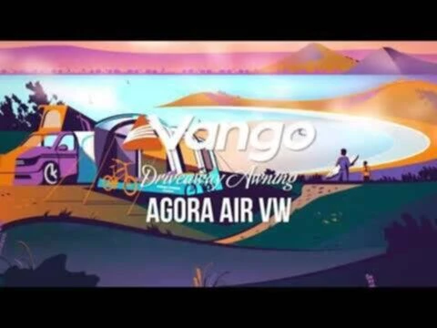 Vango Airbeam Vango Agora Air VW Awning (Shadow Grey) 4 Vango Airbeam Vango Agora Air VW Awning (Shadow Grey) - Image 4