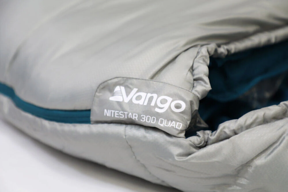 Vango Nitestar Alpha 300 Quad Sleeping Bag (FOG) 4 Vango Nitestar Alpha 300 Quad Sleeping Bag (FOG) - Image 4