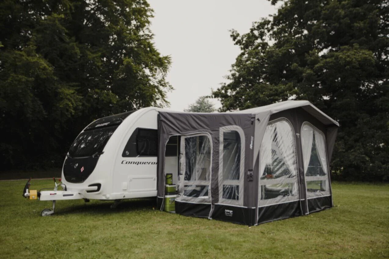 Vango Airbeam Vango Riviera Air 330 Elements ProShield Caravan Awning (2023) 1 Vango Airbeam Vango Riviera Air 330 Elements ProShield Caravan Awning (2023)