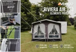 Vango Airbeam Vango Riviera Air 330 Elements ProShield Caravan Awning (2023) 14 Vango Airbeam Vango Riviera Air 330 Elements ProShield Caravan Awning (2023) -Adventure Gear Shop riviera air 330 eps