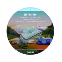 Vango Airbeam Vango Galli III Air Tall Awning (2022) -Adventure Gear Shop sentinel pro v 6