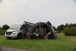 Vango Airbeam Vango Cove II Air Mid Awning (2023) -Adventure Gear Shop vango lifestyle driveaway awnings cove ii air mid low 1